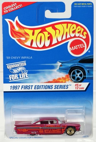 Hot Wheels '59 Chevy Impala 1997 First 