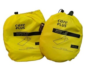 Lot Of (2) Care Plus Pop-Up Dome Travel Bed Sleeping Bag Mosquito Net EUC