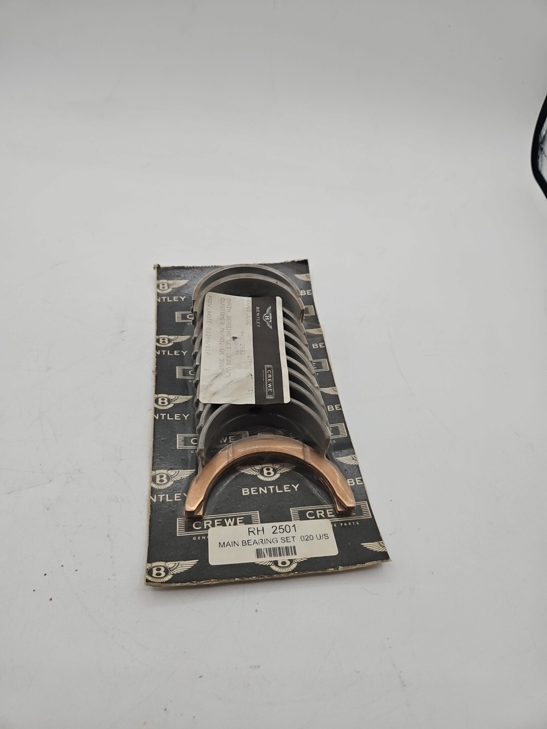 BENTLEY-MAIN BEARING SET (0.020" U/S) (1966 to 1975) (RH2501)