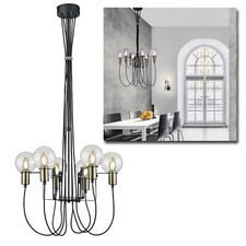 Deckenlampe Krone Deckenleuchte NACHO 6xE14 Trio modern Leuchte höhenverstellbar