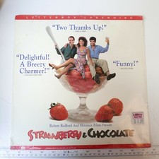 Brand New Sealed STRAWBERRY  CHOCOLATE WIDESCREEN LASERDISC Free Shipping