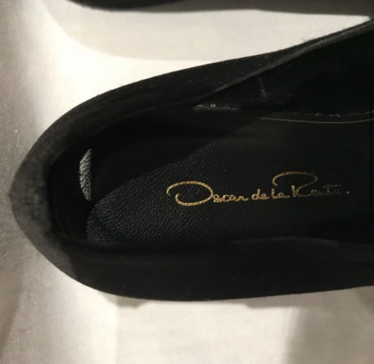 Zapatos Oscar de la Renta Or Korri Negro Brogue Con Cordones Talla 37 Foto 4 de 4