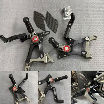 For Ducati Panigale V4 V4S V4R 2018-2024 Adjustable Rearsets FootPegs Footrests