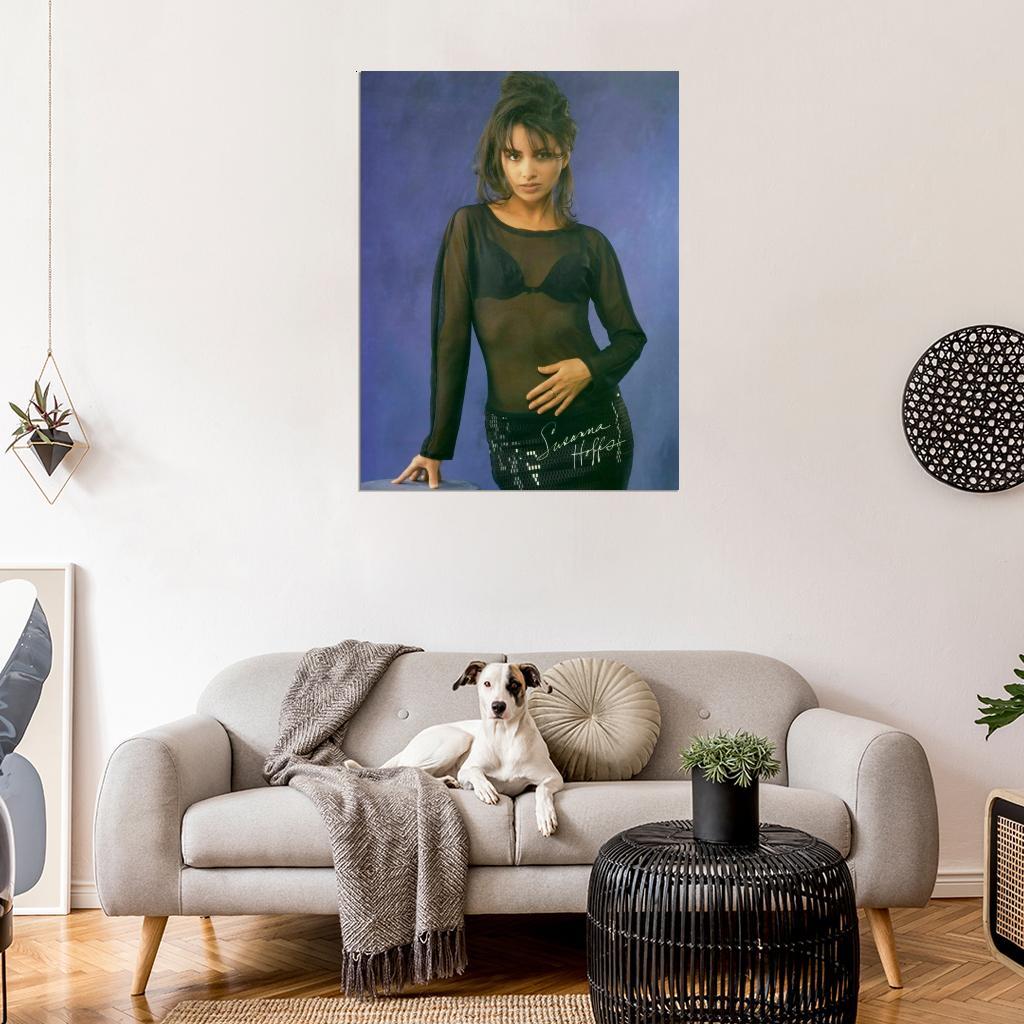 525517 SUSANNA HOFFS 80s 90s Retro Vintage Photo 24x18 WALL PRINT