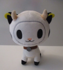 2015 Tokidoki Bocconcino Moofia 8 Inch Black and white Plush Cow