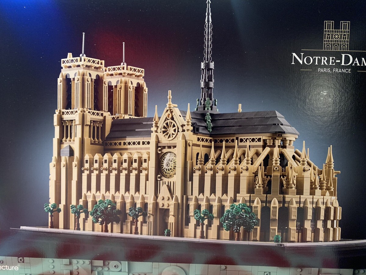 LEGO Architecture 21061 Notre-Dame Paris, France Brand New Sealed