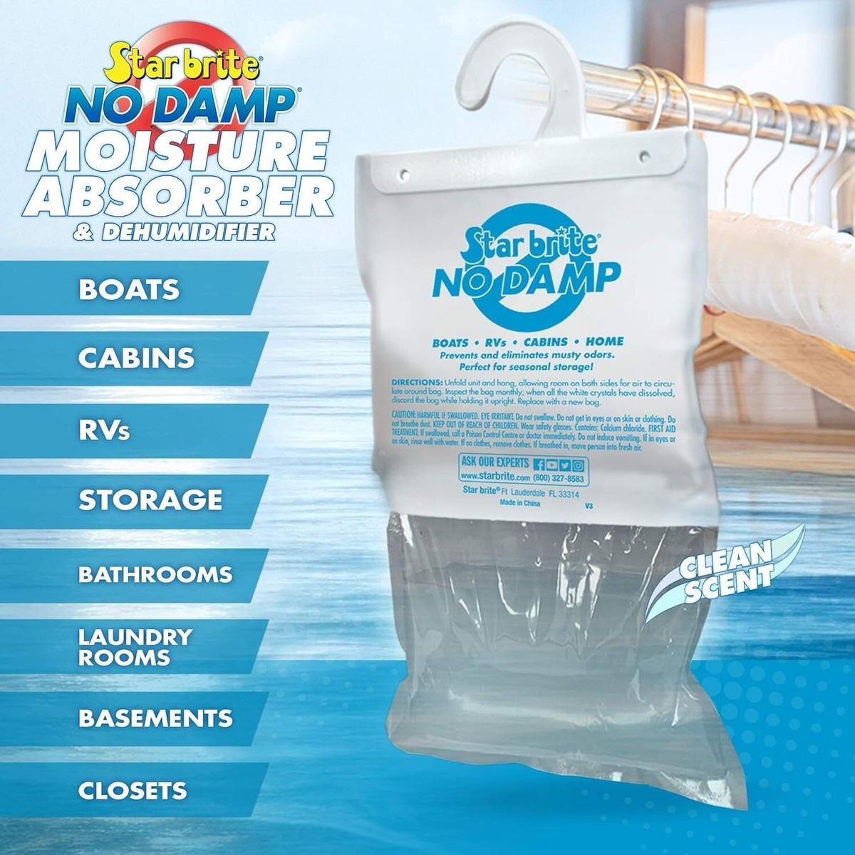 Star Brite 'No Damp Hanging Moisture Absorbers' Now Available In Bulk Packs &ndash; RV PRO