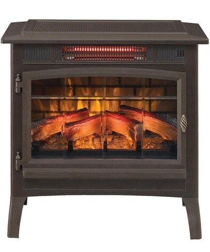 Duraflame Electric Infrared Quartz Fireplace Heater No. DFI-8511-03 By Twin  Star | eBay 交換用リモコン Twin Star ChimneyFree ClassicFlame Dura Flame 暖炉ヒーター DF1-6