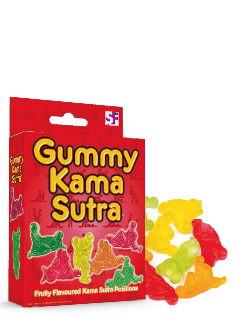 Funny Rude Gummy Kama Sutra Fruit Flavoured Sweets Novelty Candy Gift Present