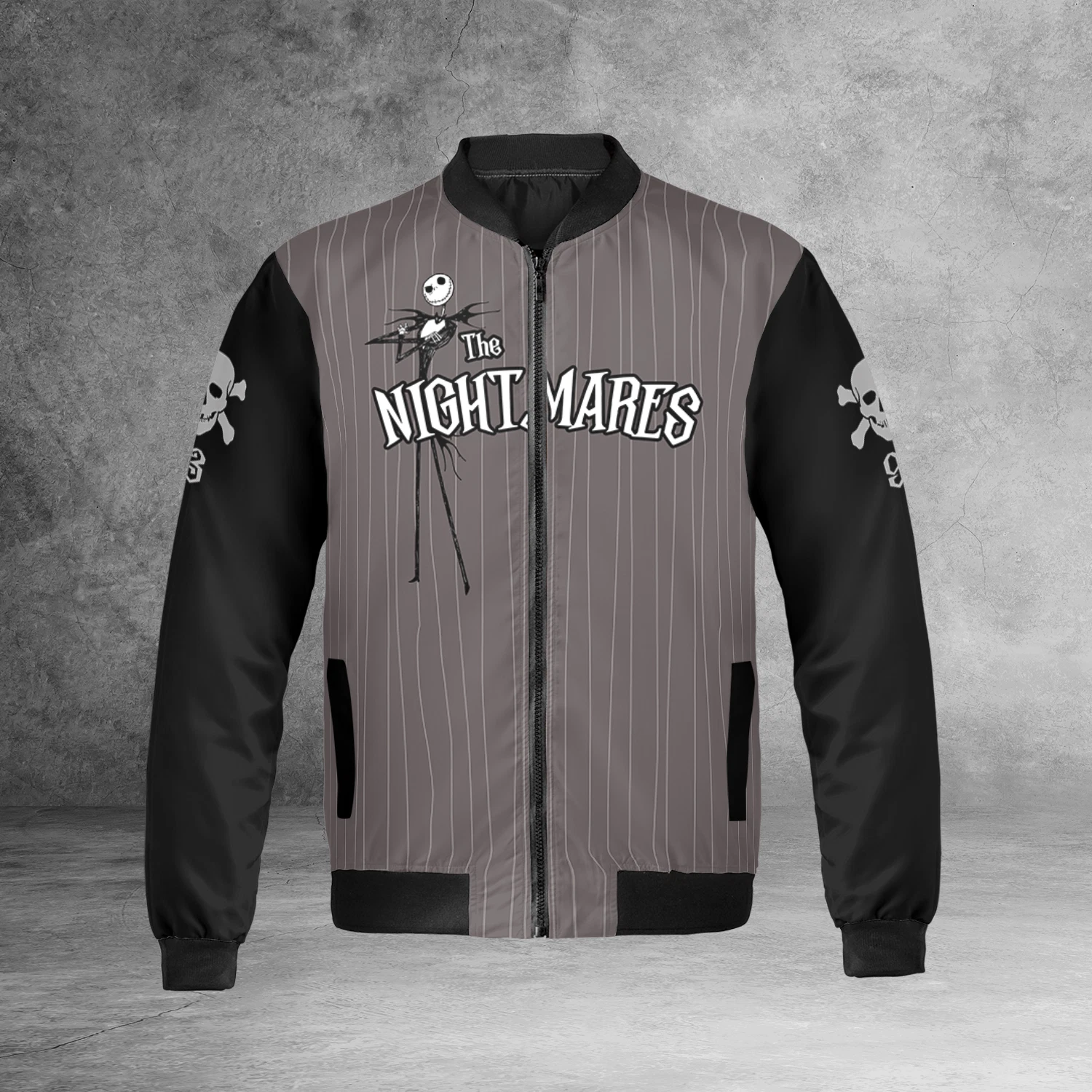 Personalized Love The Nightmare Before Christmas Jack Skellington Jacket - product detail image 5