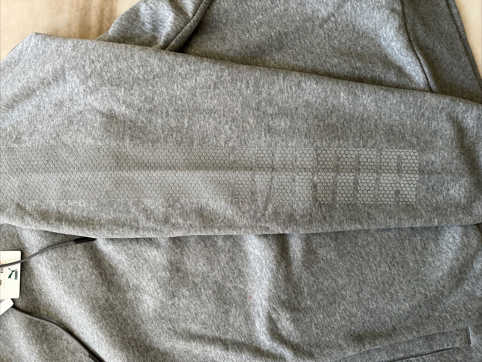 Puma Men’s Heather Gray Evo Core Hoodie 3X-Large Kangaroo Pockets MSRP: $70 New image 7