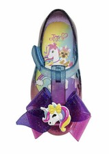 Nickelodeon Jojo Siwa SZ 7 Unicorn Summer Fun Casual Jelly Mary-Jane Shoe Girls