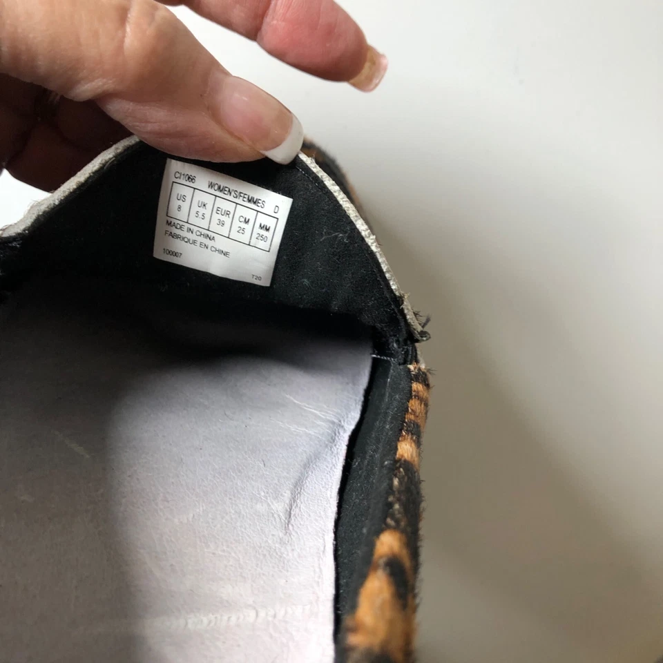 Женские мокасины Aravon Abbey размер 8D леопардовый принт бит без шнуровки комфортные повседневные туфли - Изображение 4 из 4