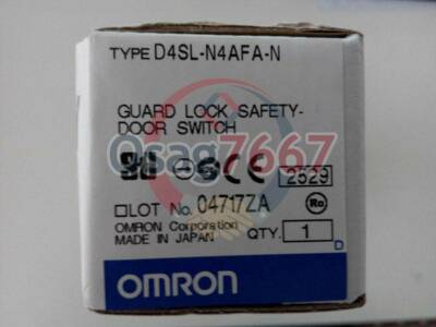 ONE OMRON D4SL-N4AFA-N D4SLN4AFAN D4SL-N2VFA Guard Lock Safety Door Switch NEW