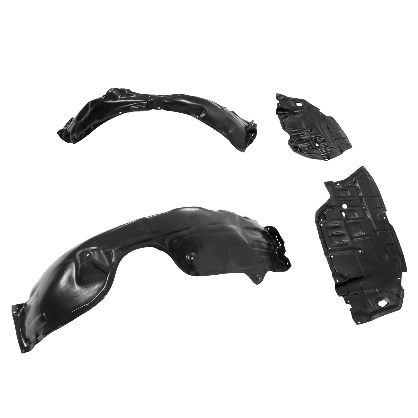 For Toyota Camry 2012-2014 Inner Fender Liner & Engine Splash Shield Under Cover