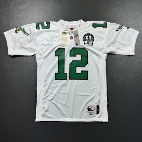 100% Authentic Randall Cunningham Mitchell & Ness 1992 Eagles Jersey Size 44 L