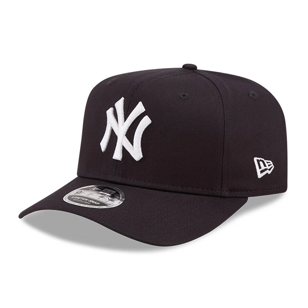New Era New York Yankees MLB Logo Navy 9FIFTY Snap Cap