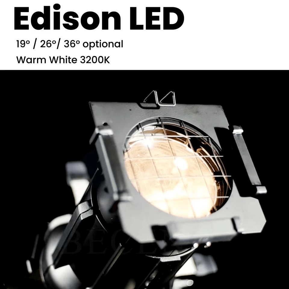 4pcs 300W Led LEKO spotlights Citizen LED Warm White 3200k/19° Theater Stage - Image 2 of 4