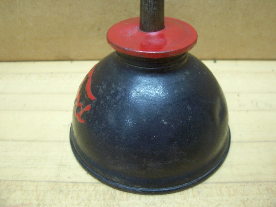 Herramienta de lata de aceite para engrasador de estaño de auto antiguo Ford Script modelo T A Foto 3 de 4