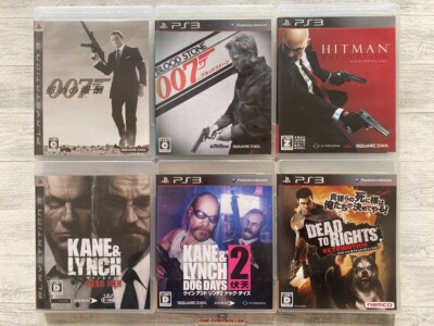 SONY PS3 007 Quantum Of Solace & Bloodstone & Hitman Kane & Lynch Dead To Rights