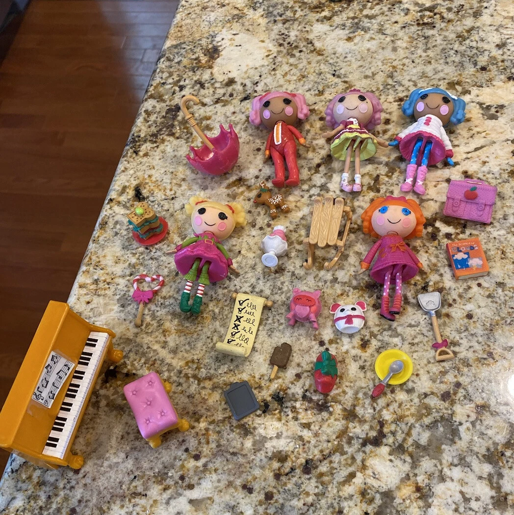 La La Loopsy LaLaLoopsy Dolls Accessories Lot Of 5 and Items