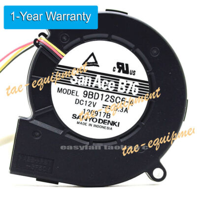 Sanyo San Ace B76 Blower Fan 9BD12SC6 3-Wire Fan DC 12V 0.3A Nexsan SataBeast