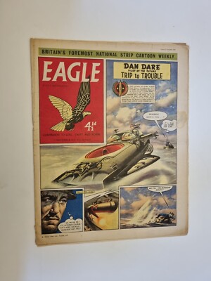 Eagle Comic Vol 10 No 43 Dan Dare Trip To Trouble - 12th December 1959