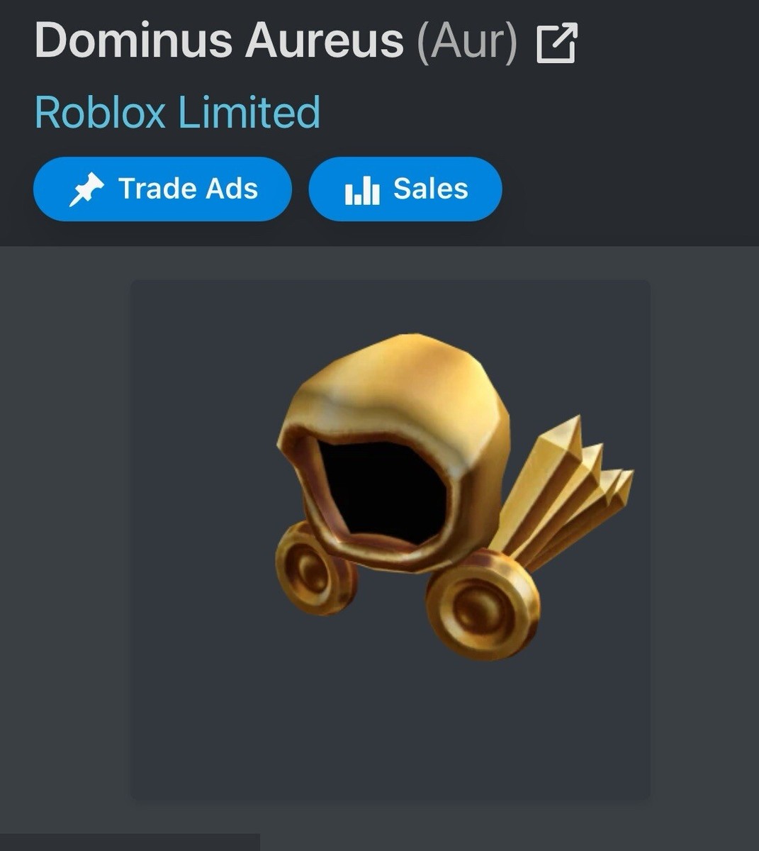Violet Valkyrie Roblox Expensive Hat Dominus Hat Roblox ROBLOX