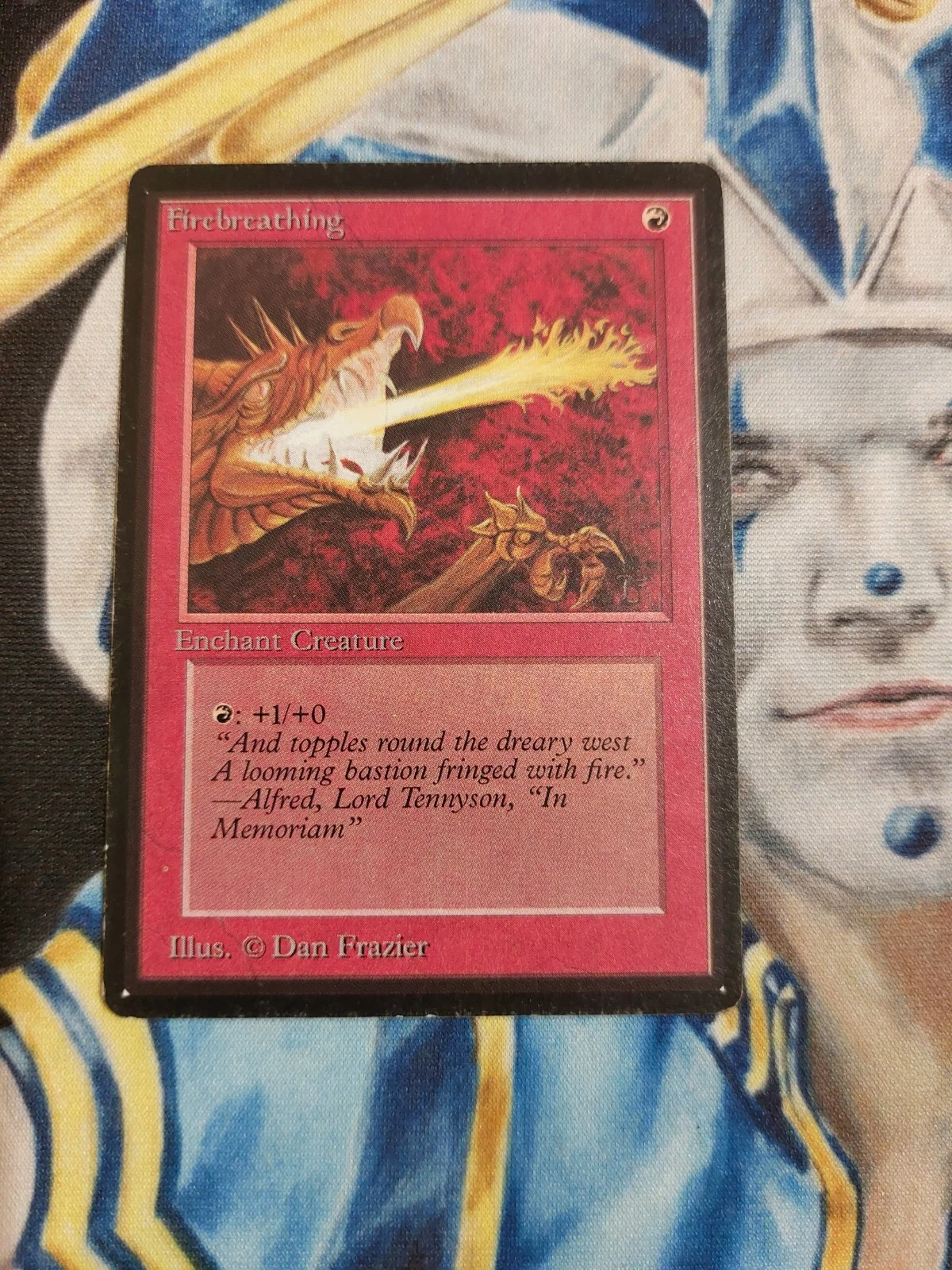Firebreathing MTG Limited Edition Beta Red Common Moderately Played x1