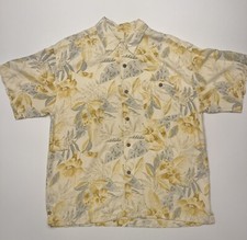 VINTAGE 1950s RAYON GAB HULA HAWAIIAN SHIRT
