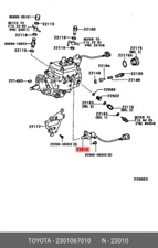 Genuine OE Ignition Advance Sensor 2301067010 for Toyota 23010-67010