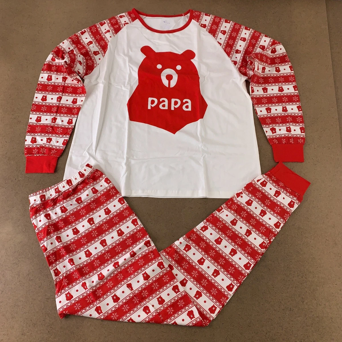 Papa bear pajama set new arrivals