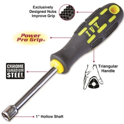 IVY Classic 17410 7-Piece Nutdriver Set, Power Pro Grip Handle | eBay
