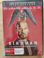 Image of BIRDMAN OR THE UNEXPECTED VIRTUE OF IGNORANCE - Michael Keaton - DVD new sealed