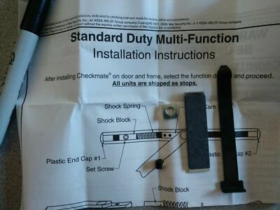 RIXSON IS-5012 PKT HOLD OPEN MULTI-FUNCTION ADAPTER FOR SERIES #10 AND # 2