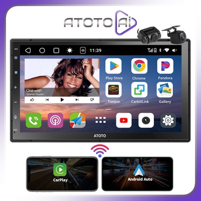 ATOTO 7'' Head Unit For Mercedes-Benz Drivechat Wireless Carplay Stereo GPS w/CAM