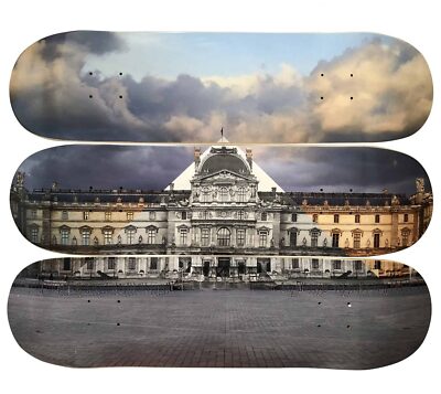 ORIGINAL JR La Pyramide Skateboard Triptych Set Skate Deck Limited Edition
