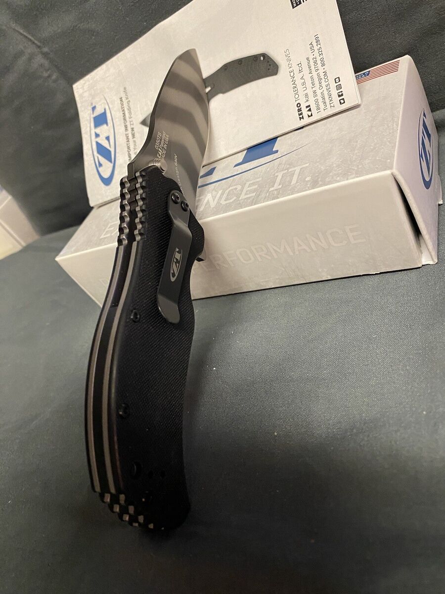 Zero Tolerance 0350TS Folding Knife - Black for sale online Zero Tolerance 0350TS Folding Knife - Black for sale online