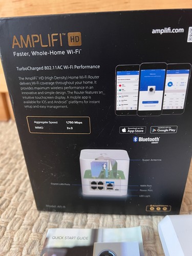 2 x Routeurs Maillés Ubiquiti AmpliFi HD Wifi 802.11ac avec 3 xMeshpoints - AFi-R - Photo 8/16