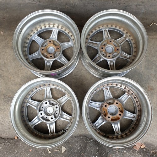 JDM Stern face 2 ii 6s 6spoke 16" wheels for ae86 180sx 240sx s13 dr30 hr31 r31 - Bild 11 von 12