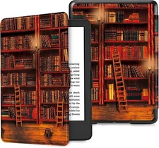 Case for Kindle (11th Gen 2024/2022) Lightweight Leather Cover Auto Sleep/Wake