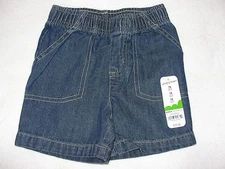 Infant Boys Jumping Beans Dark Tint Denim Shorts - Size 18 mos. - New with Tag