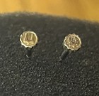 Original Vintage Gold Bulova Accutron Crowns w/ Tuning Fork Logo — photo 4