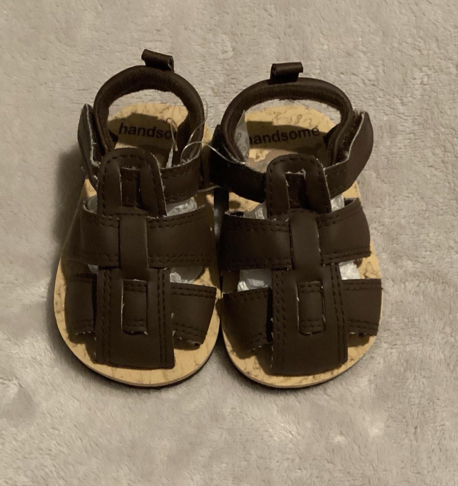 Carters Babies Sandals Size 3 Months New Handsome