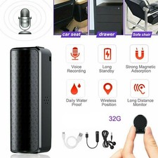 MP3 Magnetic Recording Device Voice Activated Mini Audio Recorder Q70 32GB US