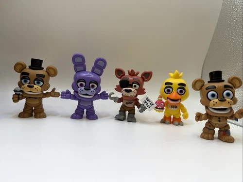 FUNKO FNAF 10a Yr Anniversary,  mystery minis FREDDY X2, BONNIE, FOXY &CHICA