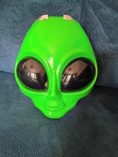 Green Alien Halloween Mask