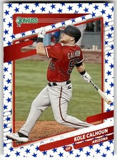 2021 Donruss #119 Kole Calhoun Independence Day Arizona Diamondbacks Baseball