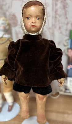 Karl Schneider Kunstpuppe Atelier um 1923-25 37 cm   Antike Sammler-Puppe