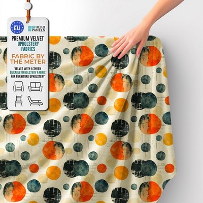 Premium Samt Polsterstoff 1m Meterware Kollektion: Japonia-55
